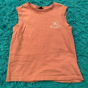 Vintage sleeveless polo shirt!!